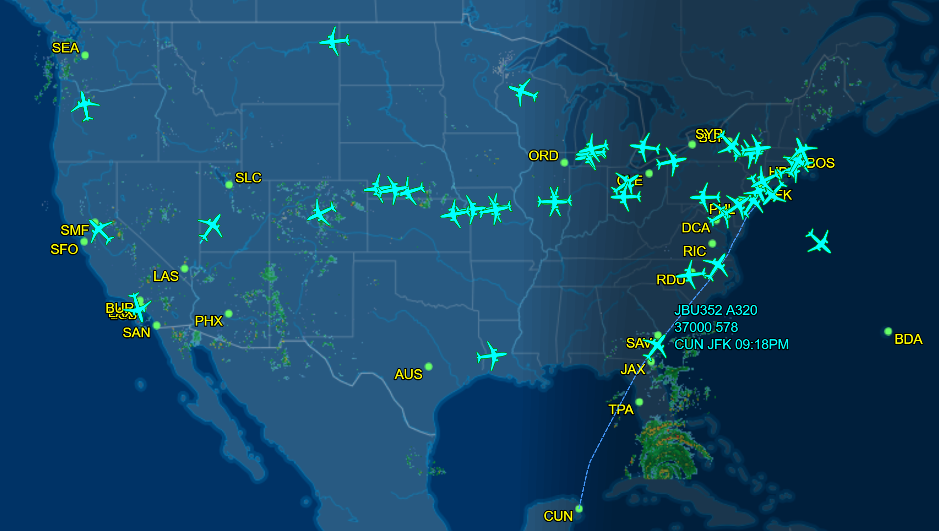 Impact of Real-Time Tracking in Airline Technology